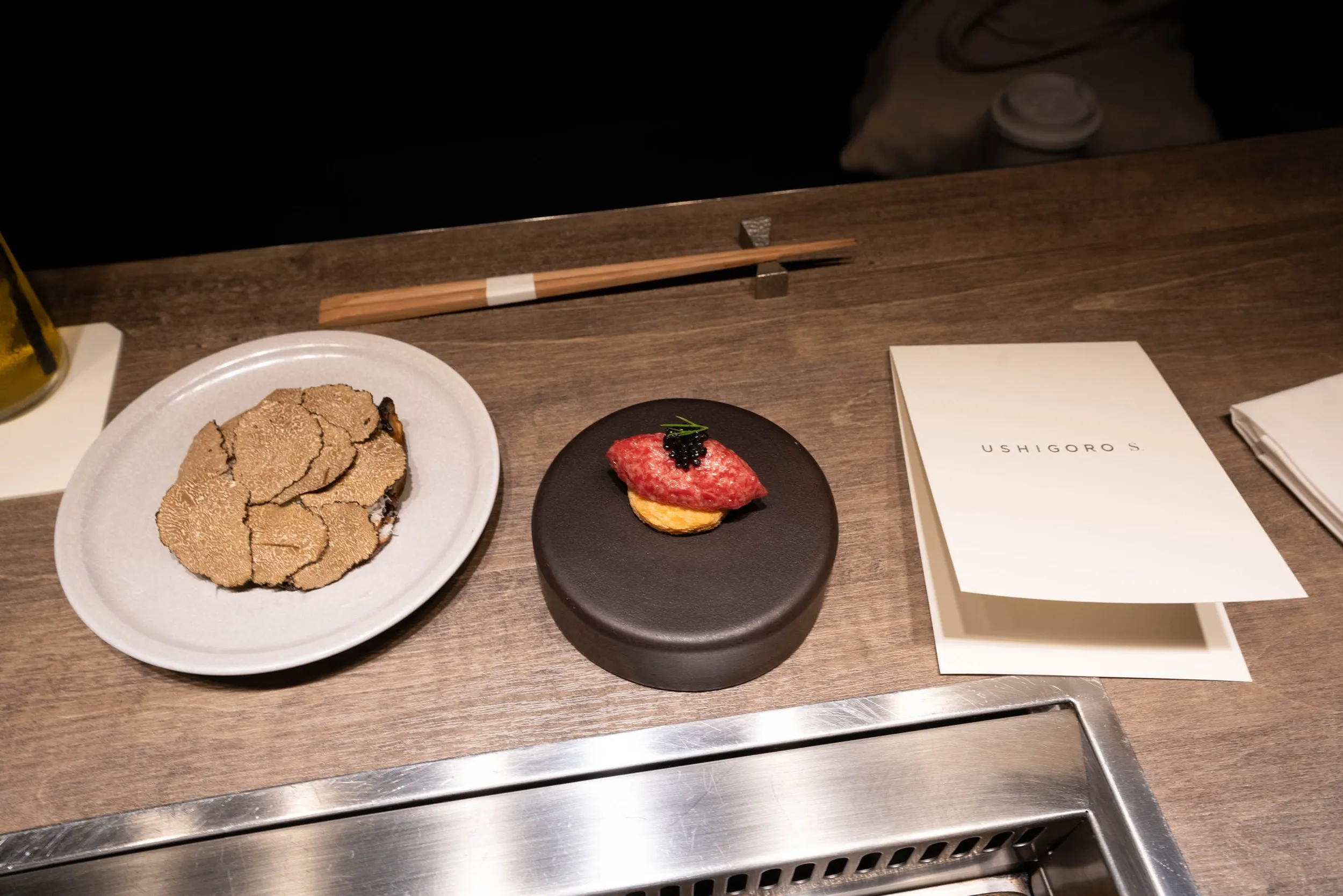 Smoked Beef Tartare with Caviar