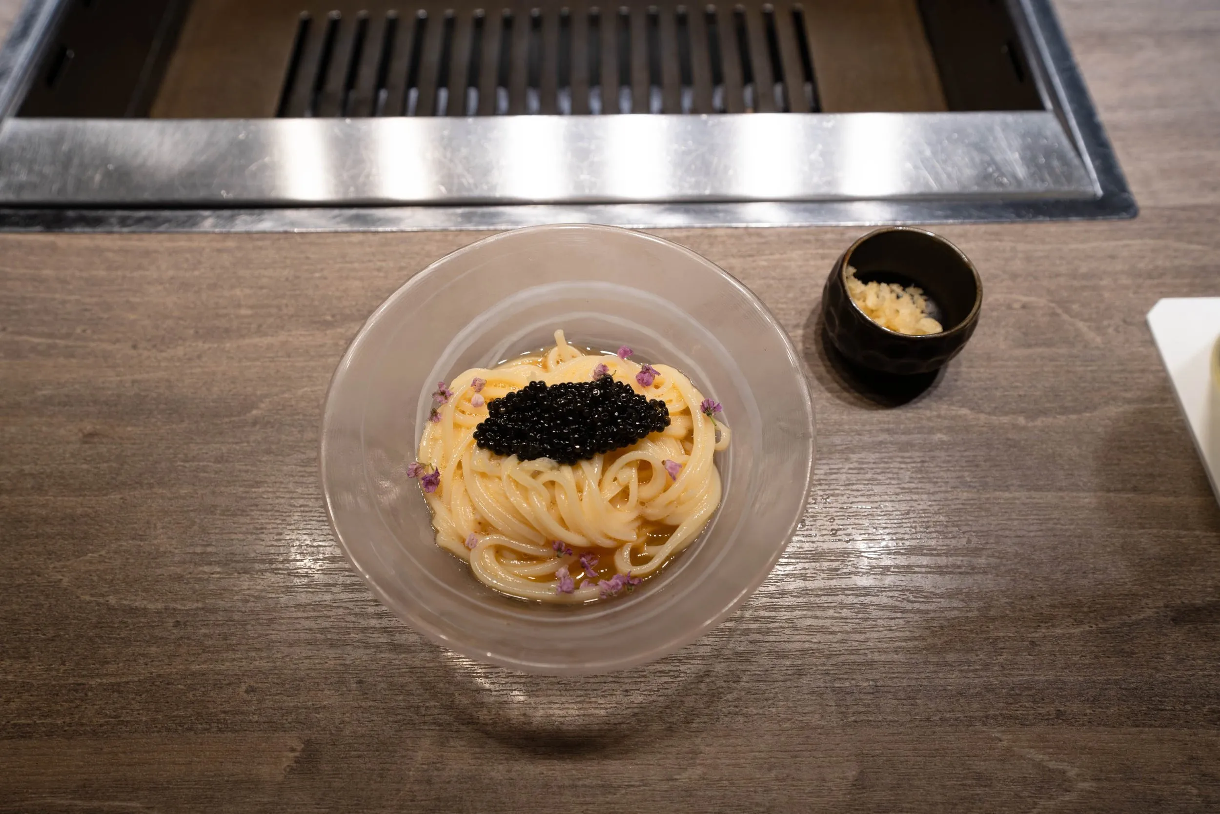 Somen Noodles with Caviar